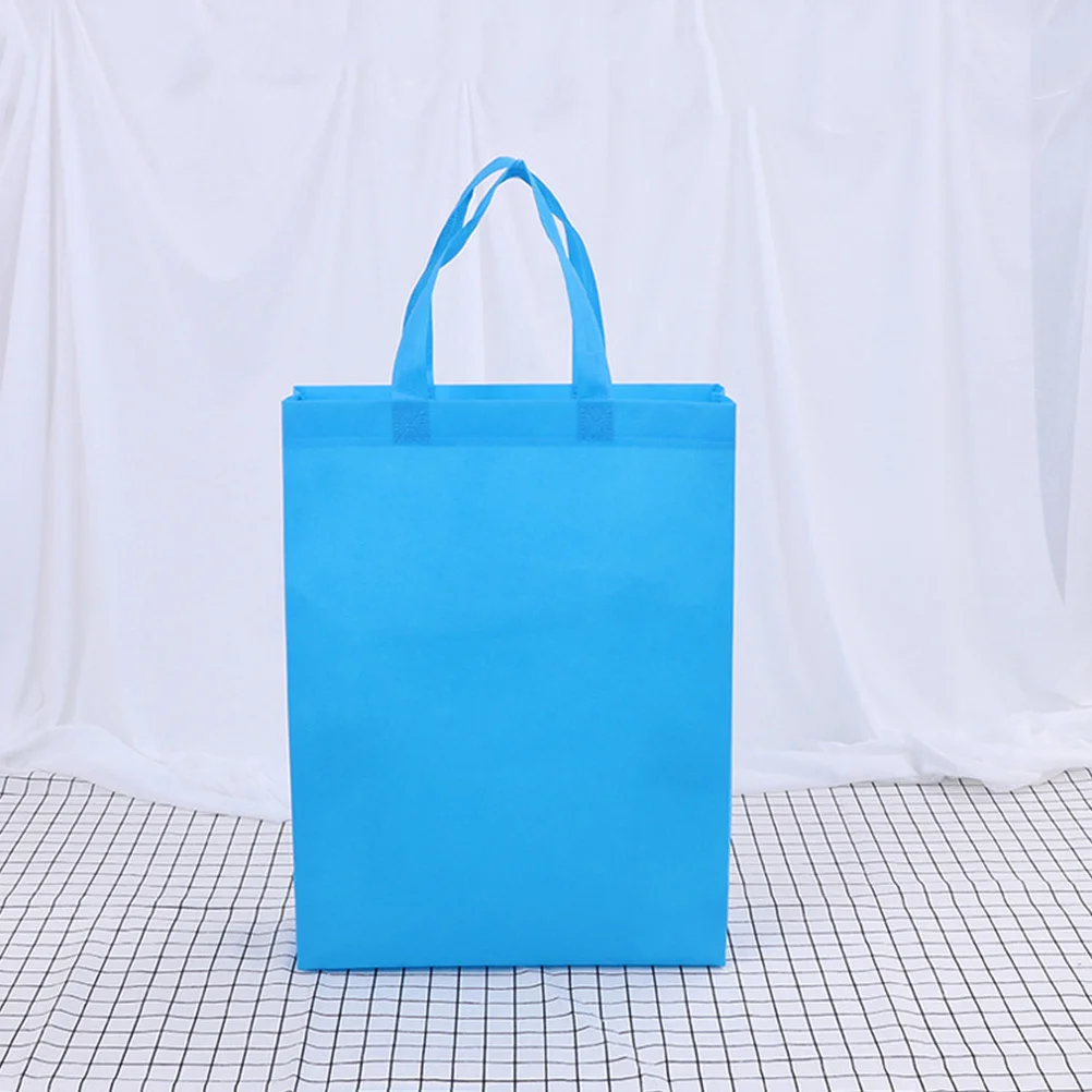 

30Pcs Non-Woven Storage Bag Eco-Friendly Foldable Shopping Tote Reusable Bright Colors Supermarket Use Shopping Pouch