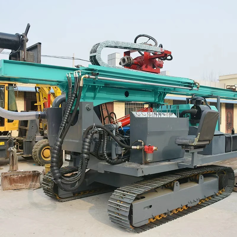 Hydraulic Hammer Pile Driver For Solar Farm Construction Photovoltaic Ramming Machine For C Steel Foundation Installation