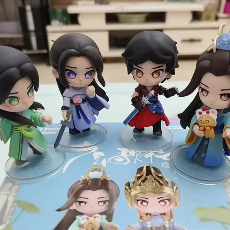 Mistério Blind Box Model Doll, Brinquedos surpresa, Presente, Caixas surpresa, Ornamentos, Shi Xing, Xiao Se, Wuxin, Lei Wujie, Zhao, Yuzhen