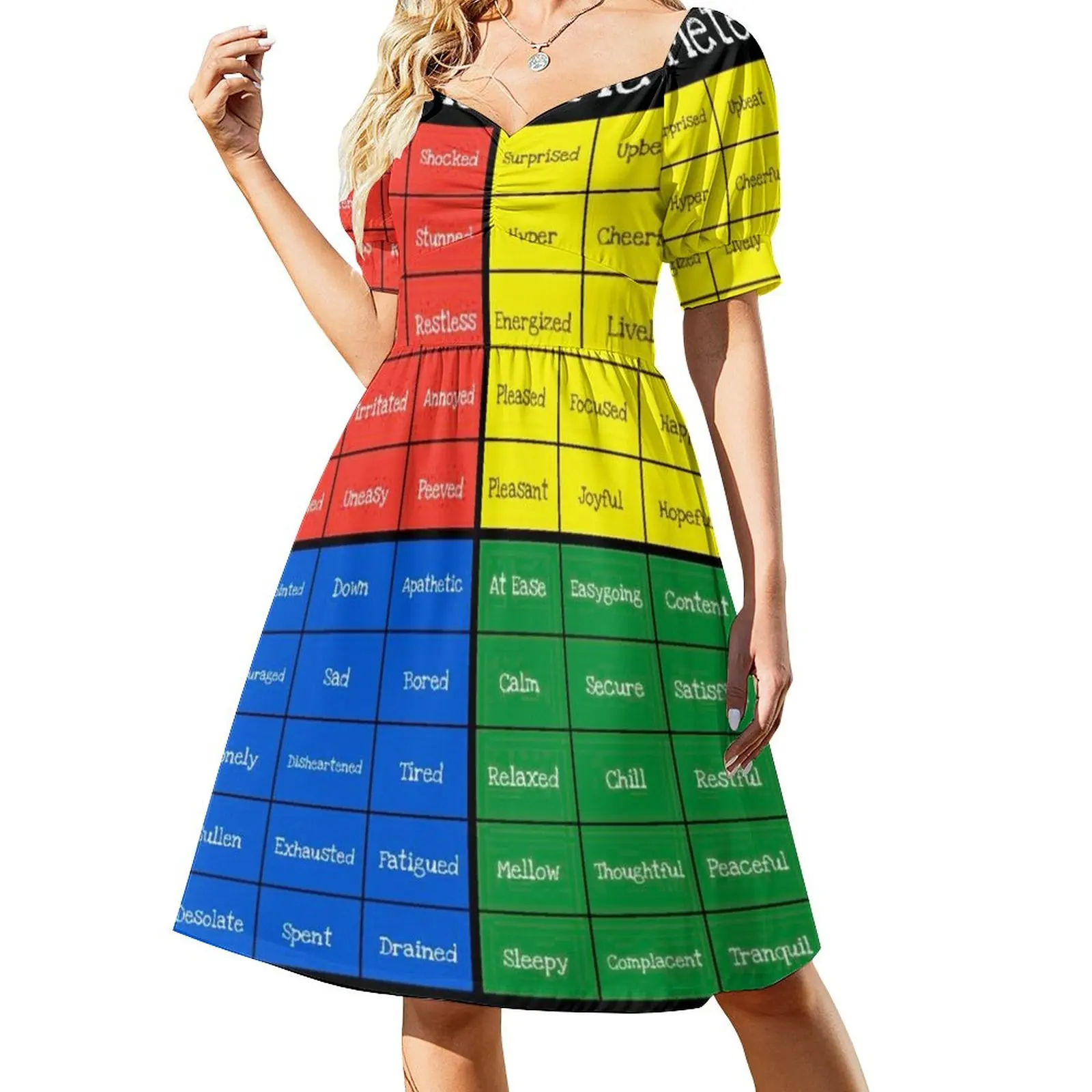 

Black Mood Meter Sleeveless Dress women's summer clothing 2023 Women's dress