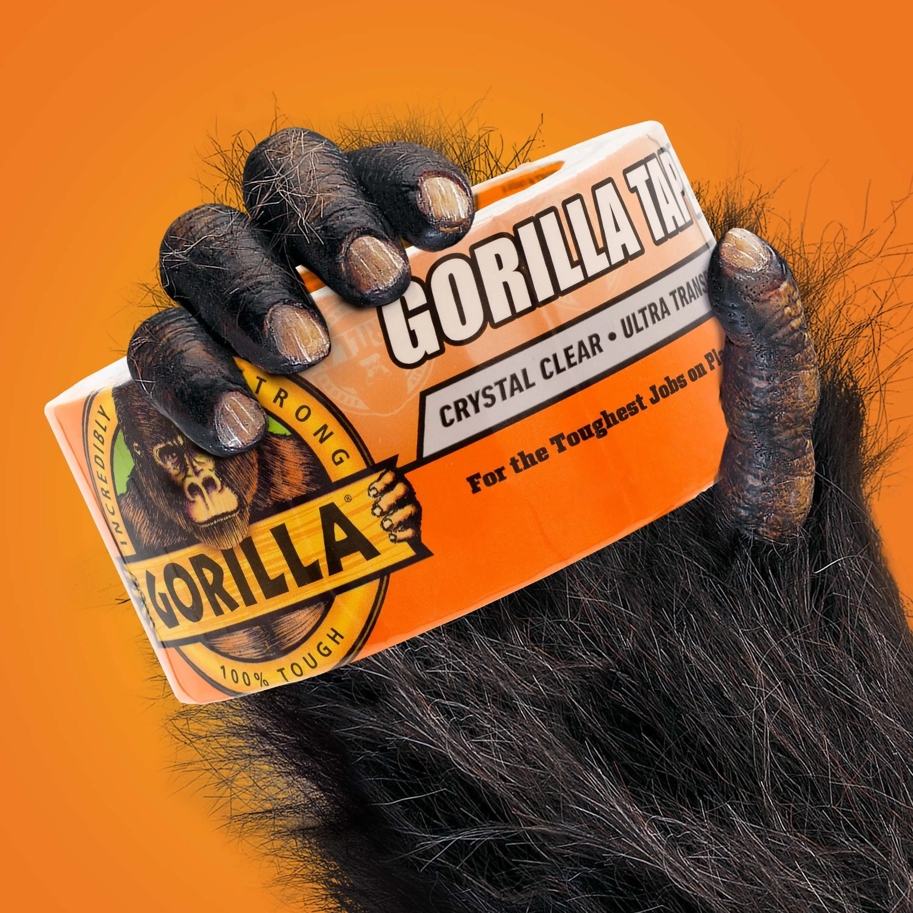 شريط شفاف مع لاصق عالي القوة ودعم مقاوم للماء لمتانة شديدة