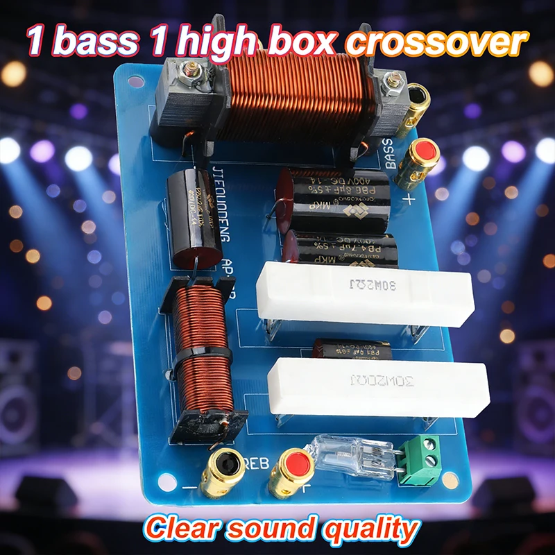 AP-2B/two Way Crossover, 600W High Power for Stage 2100Hz Crossover Point, for 10-12