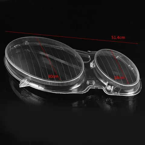 Car Headlight Lenses Headlamp Replacement Cover Shell Left Righ For MERCEDES For BENZ E CLASS W211 E320 E350 2006-2008 8 best sales headlight lens replacement - №1