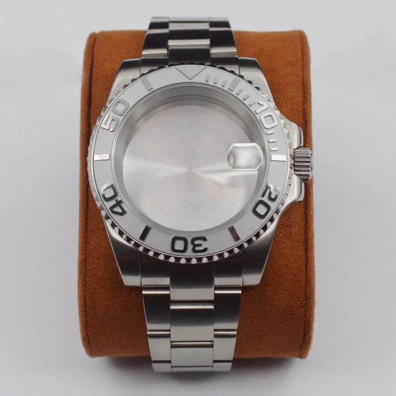 Reloj de hombre de 40mm, caja de acero inoxidable 316L, correa de reloj, pulsera, cristal de zafiro para nh35 nh36, movimiento de esfera Submariner Daytona