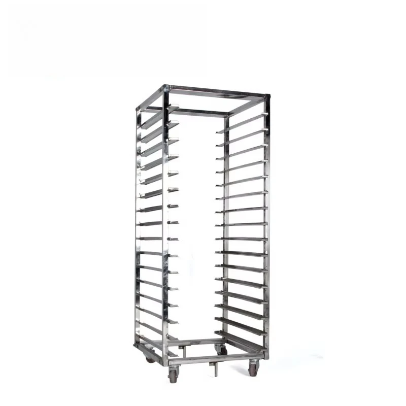 China Stainless Steel Pan Trays Bread Oven Trolley Cart Rack,storage Kitchen Cart Metal Cooling Tray Racks Bake Kitchen Trolley