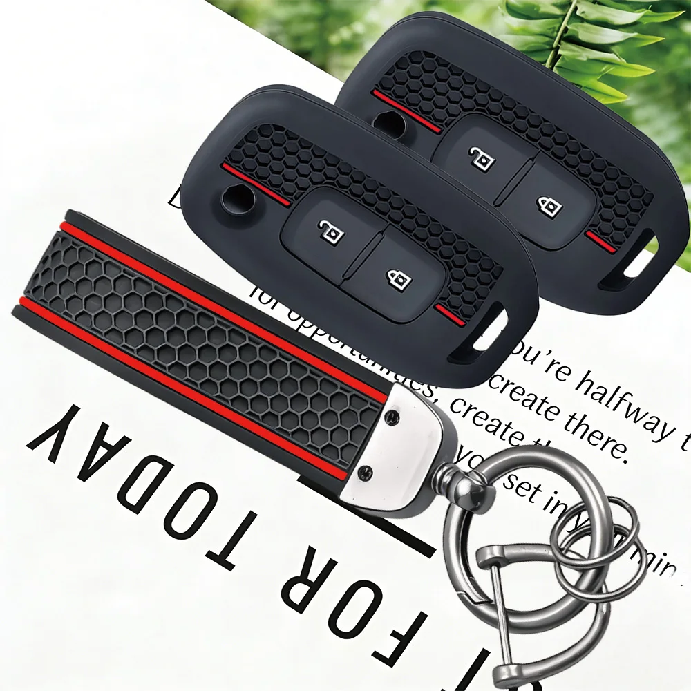 New Silicone Key Case Car Key Cover for Renault Kwid 2023 Trafic Clio Kadjar Clio 5 Captur Arkana Sandero Stepway Logan Twingo