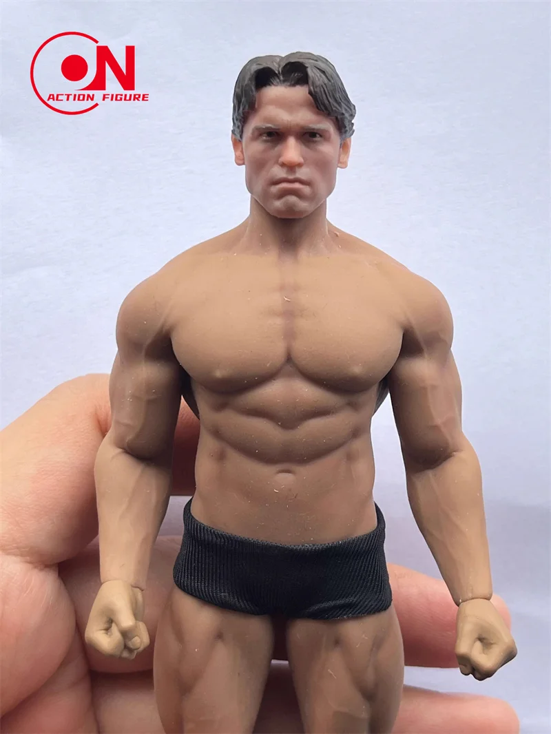 1/6 1/12 Skala Arnold T800 Schwarzenegger Kopf Sculpt Kopf Carving Modell Fit Männliche Soldat Action Figur Körper