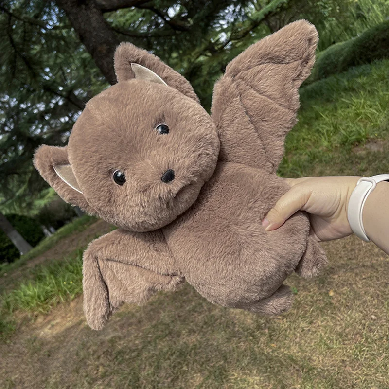 Porte-clés en peluche chauve-souris, pendentif de sac à dos, mignon et doux, gothique, Animal, jouets en peluche pour enfants, cadeau d'halloween, décor de chambre