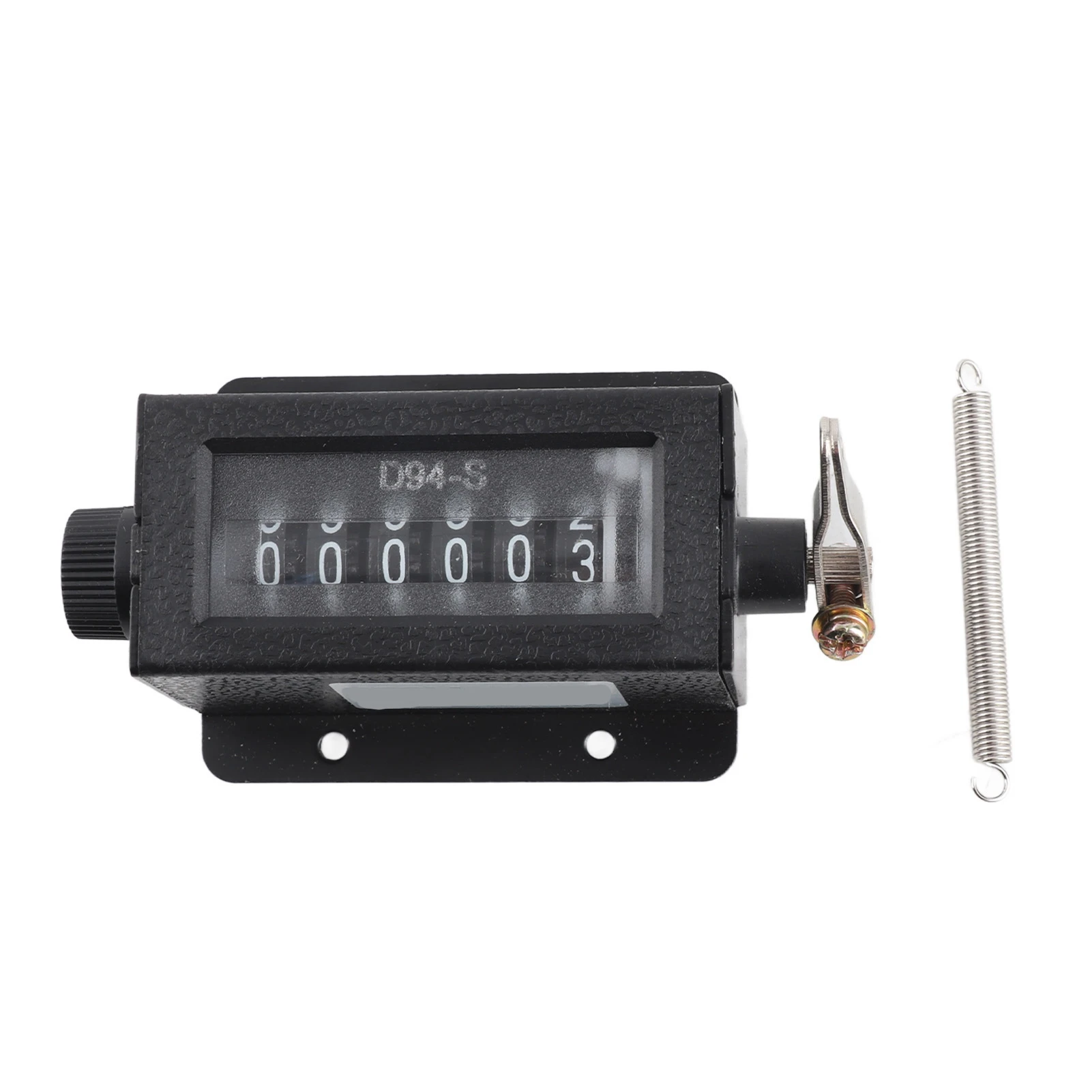 عداد ميكانيكي D94-S مكون من 6 أرقام عداد سحب قابل لإعادة الضبط 0-999999 نطاق العد أدوات السجلات التراكمية عداد ميكانيكي