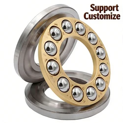 Mini Plane Axial Thrust Ball Bearing 3-In-1 F2-6M F3-8M F4-10M F5-10M F6-12M F7-17M Axial Ball Thrust Bearing Support Customize