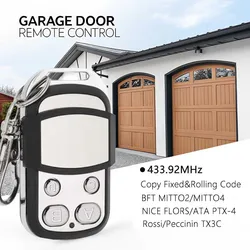 D4 Universal Garage Door Control Remote 433mhz 315mhz 390mhz Copier Duplicator Controller Rolling Code Gate Control