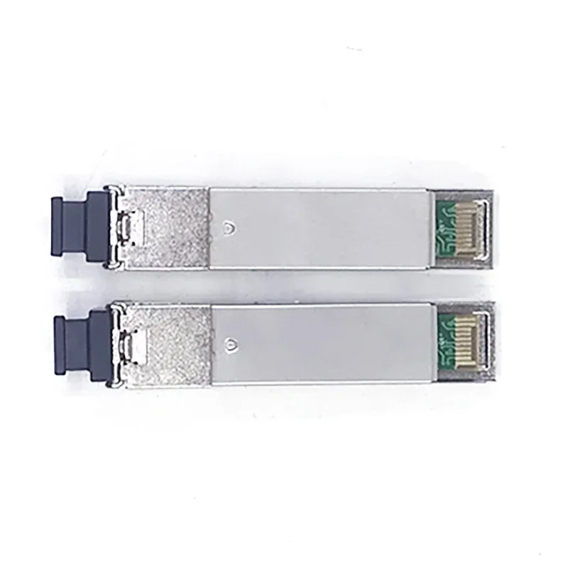 2PCS 1 pair  1.25G 20km SFP Optic Transceiver  1550/1310nm SC single fiber Module For OLT/ Switch