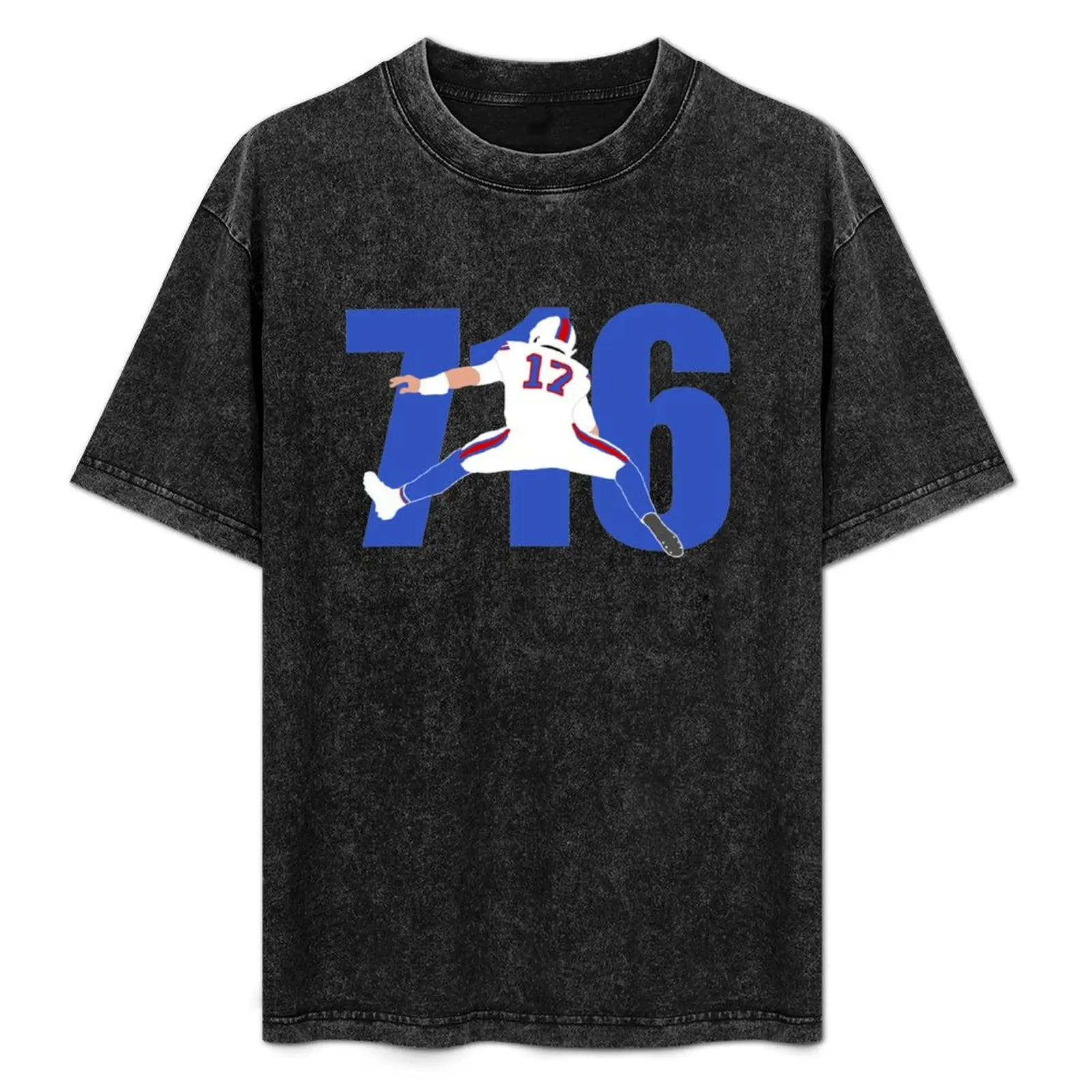 

716 Josh Allen T-Shirt Casual Graphic Print Tee