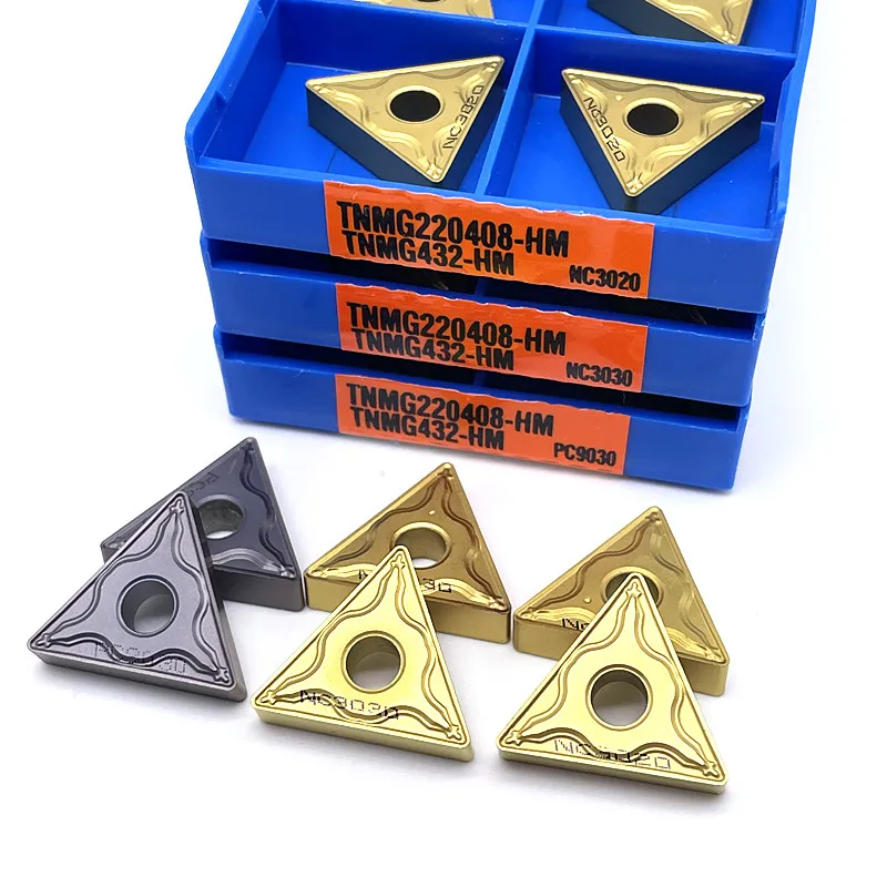 TNMG220408 TNMG220404-HM NC3020 carbide inserts High quality CNC turning inserts for steel turning tools TNMG 220408