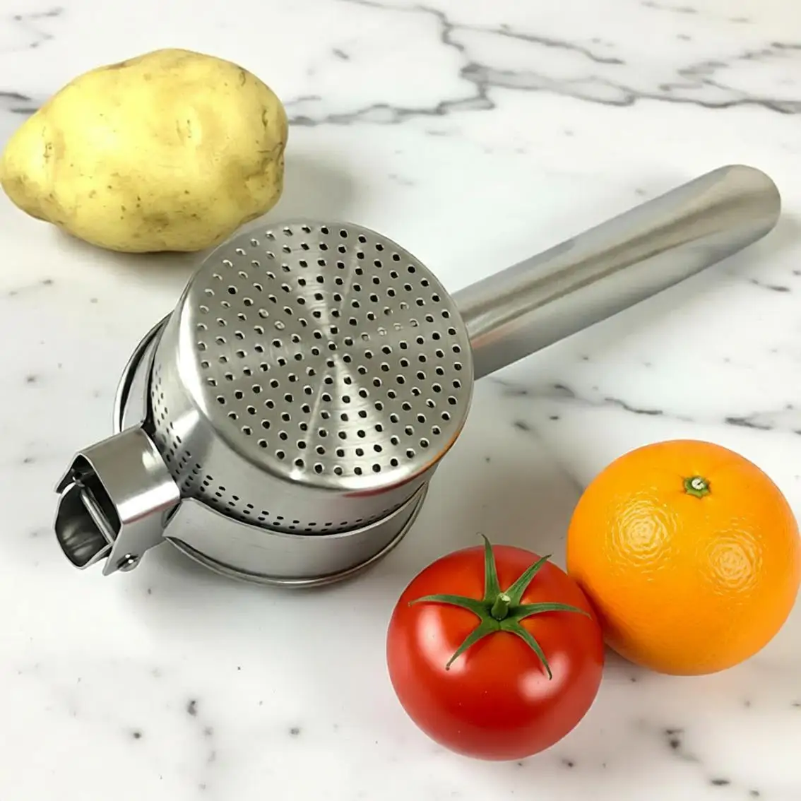 Kitchen Multifunctional Tool Stainless Steel Manual Juicer For Fruits And Vegetables Vegetable Filling Squeezer Simple Operation