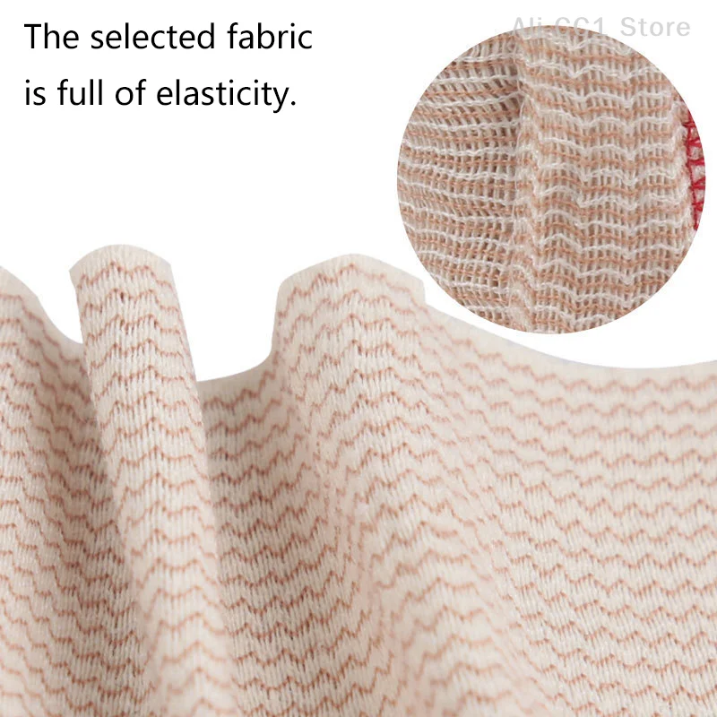 탄력 있는 붕대 랩, 양쪽 끝에 터치 클로저가 있는 면 라텍스 프리 압축 붕대 랩, 스포츠 지원 및 응급처치