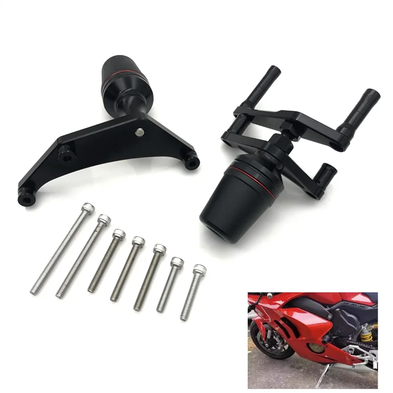 For PANIGALE V4 2018-2019 Motorcycle Falling Protection Frame Slider Fairing Guard Anti Crash Pad Protector