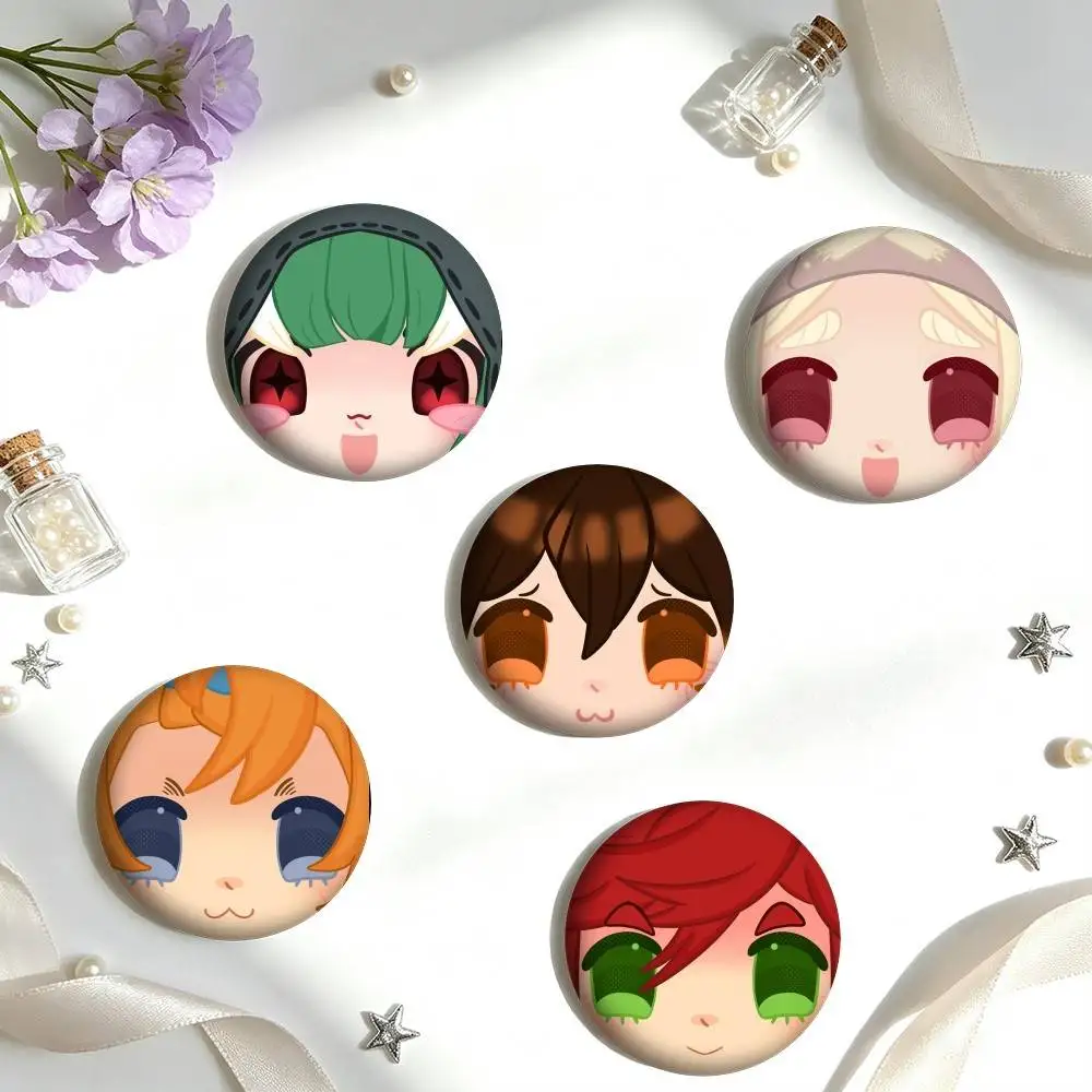 A-Anime Gachiakuta Riyo Reaper Regto 25mm 32mm 44mm 58mm 75mm Brooches Badges Pins for Accessories Gift