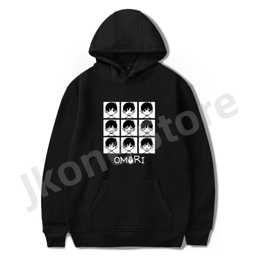 

Omori Hoodies Game Merch Print Women Men Fashion Casual Harajuku Long Sleeve Sweatshirts