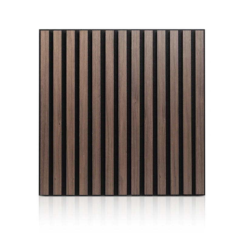 600x600mm Wood slat wall panels acoustic panels soundproofing