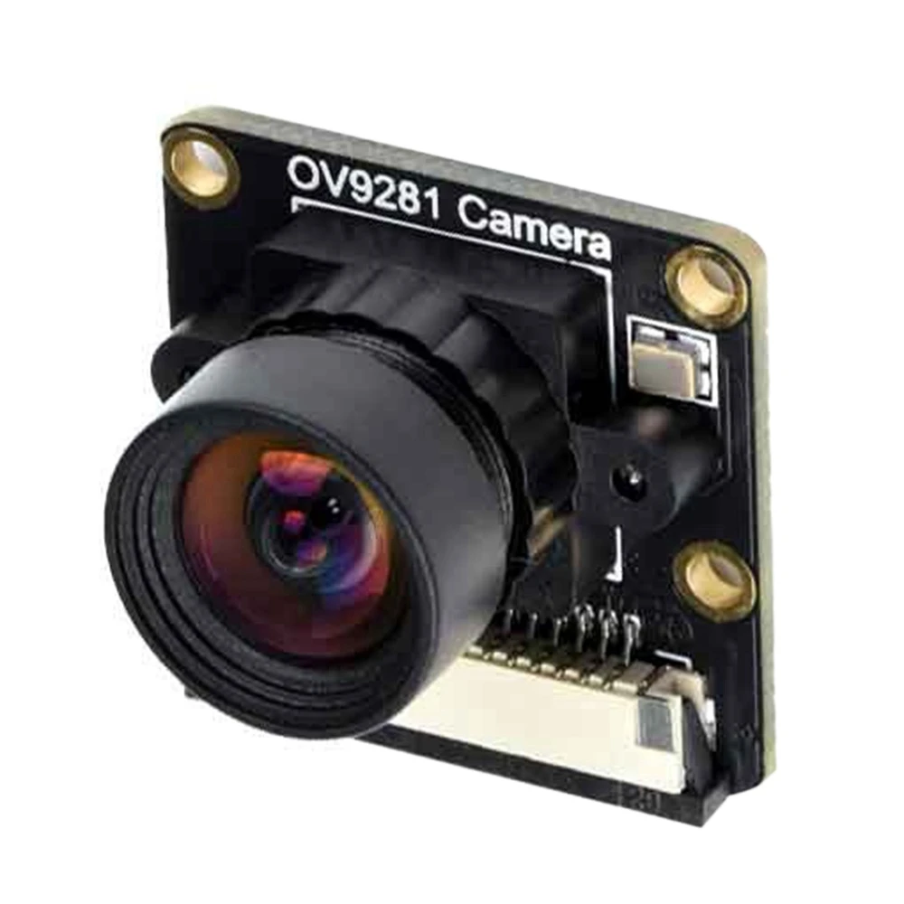 Imagem -04 - Câmera Fisheye de Grande Angular para Raspberry pi Zero Branco Obturador Global Ov9281110 Grau 1mp 1mp wh 2w Preto