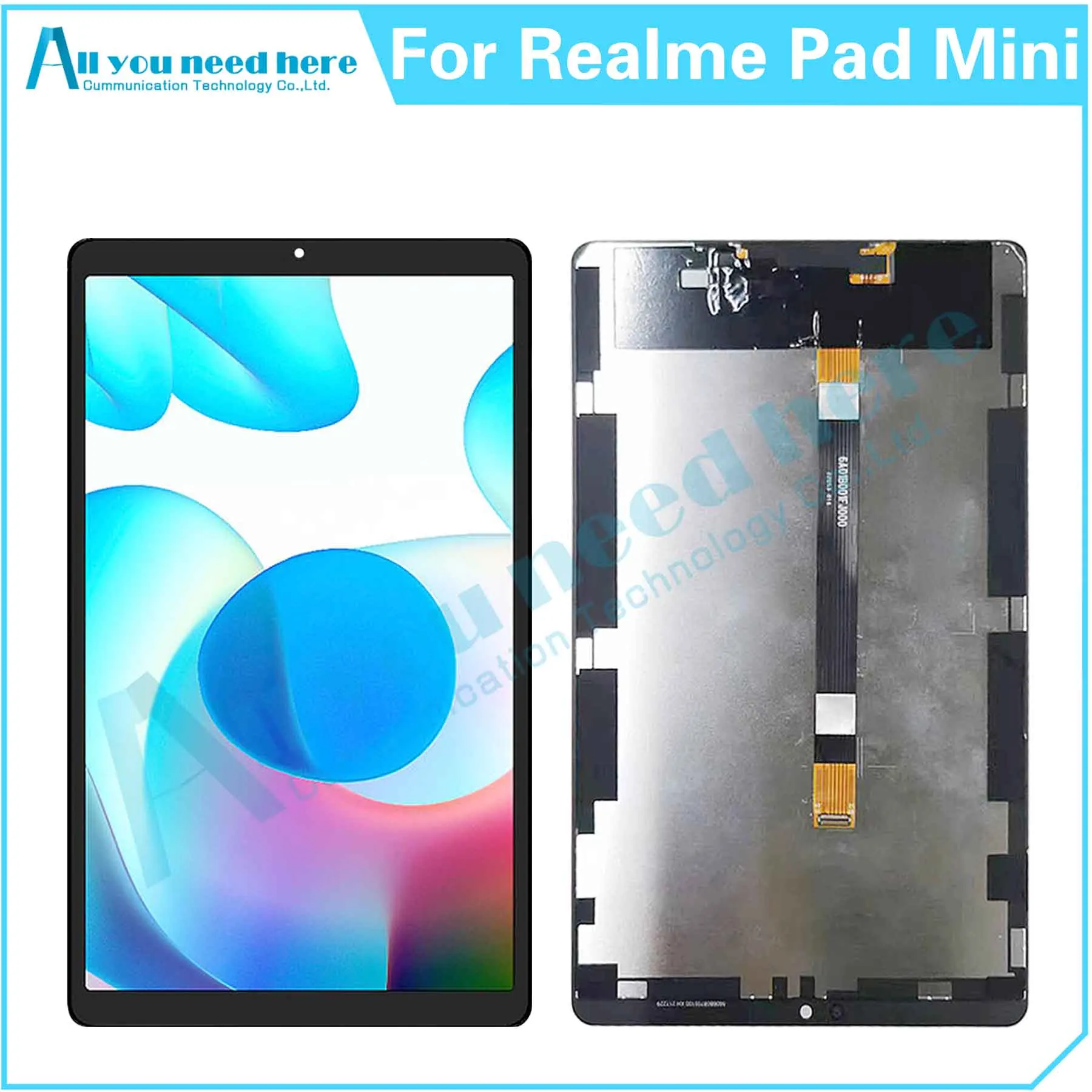 

100% Test For Realme Pad Mini RMP2105 RMP2106 LCD Display Touch Screen Digitizer Assembly Repair Parts Replacement