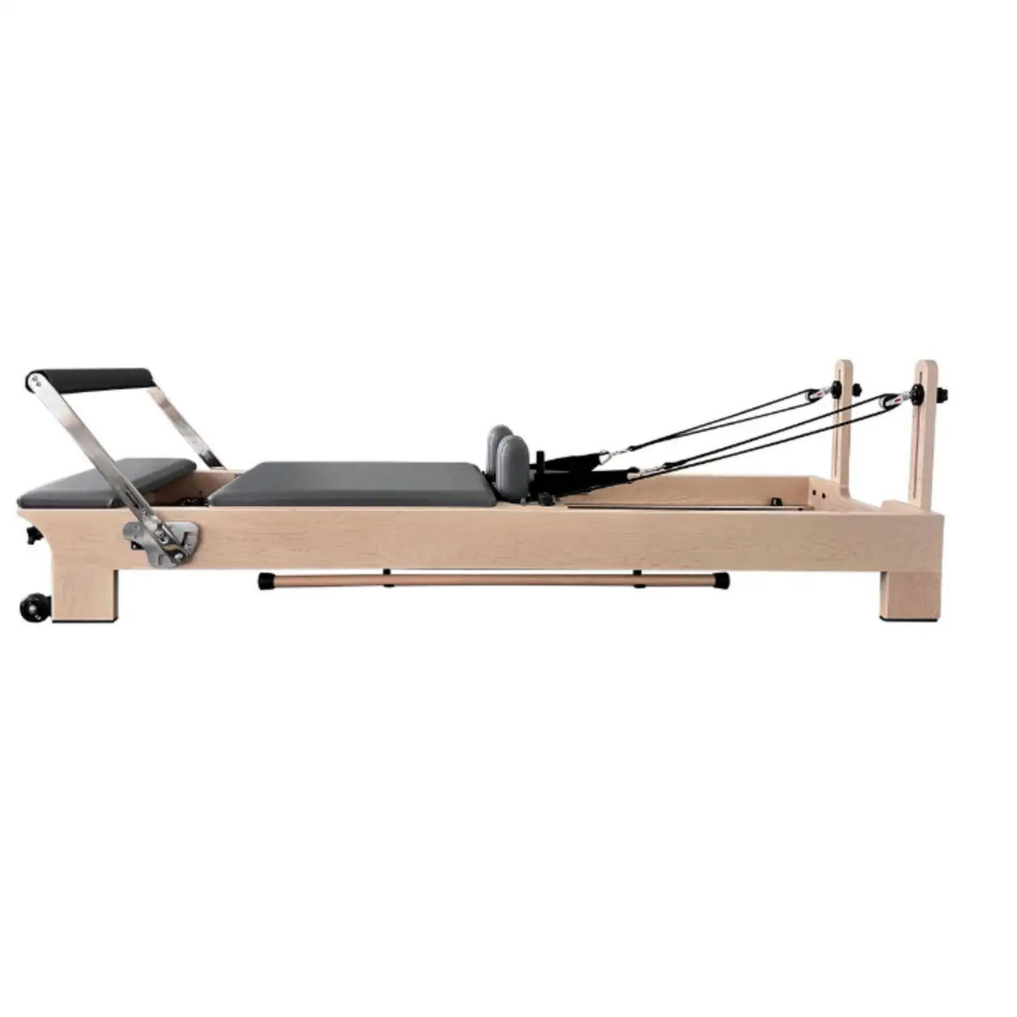 Wood Pilates Reformers Hot Sale Gym Studio Use Include Box Jump Board Machine
