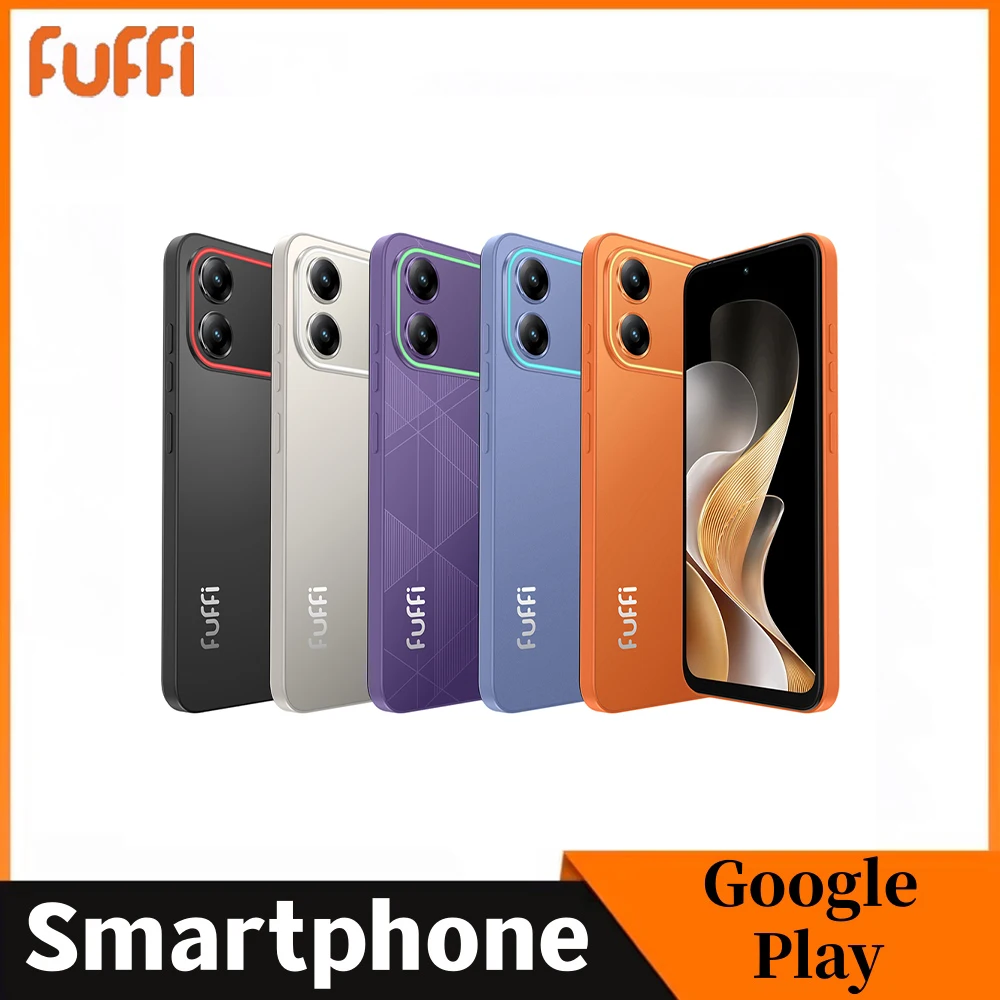 FUFFI Global Vision 17 Pro Smartphone Android 12GB RAM 512GB ROM 6.67 Inch Phone 5800mAh 720x1612HD 48MP 4G Network Mobile Phone
