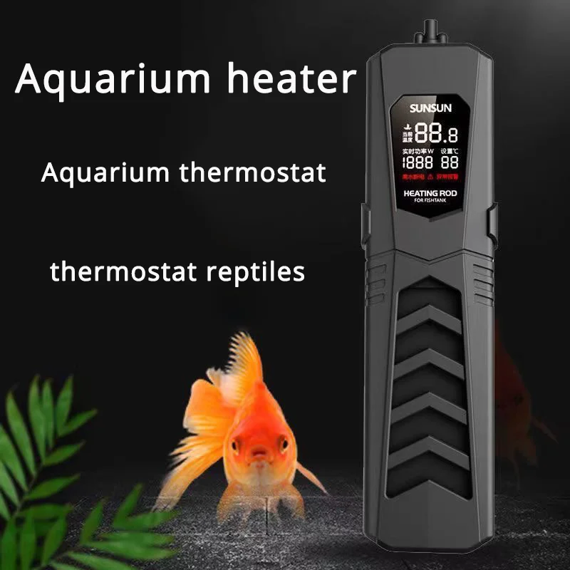 

Underwater Aquarium Heater Hopar Inline Thermostat Heatering Rod Body Water Fish Tank Thermostat Reptiles Meter For Submersible