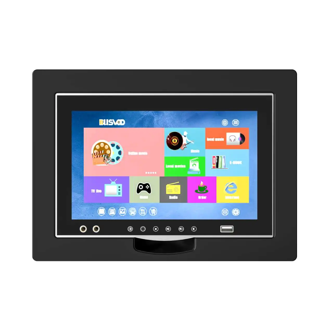 Multimedia Player with Android Multifunctional IPS LCD Screen Vehicle entertainment system