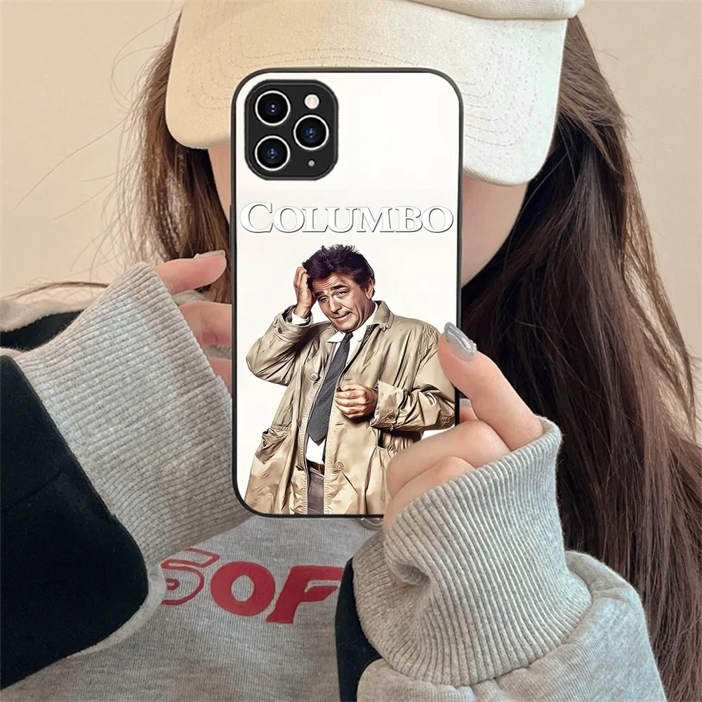 C-Columbo Phone Case For Iphone 15 11 13 14 Pro Max 7 8 Plus X Xr Xs Max Se2020 12mini Cover Case