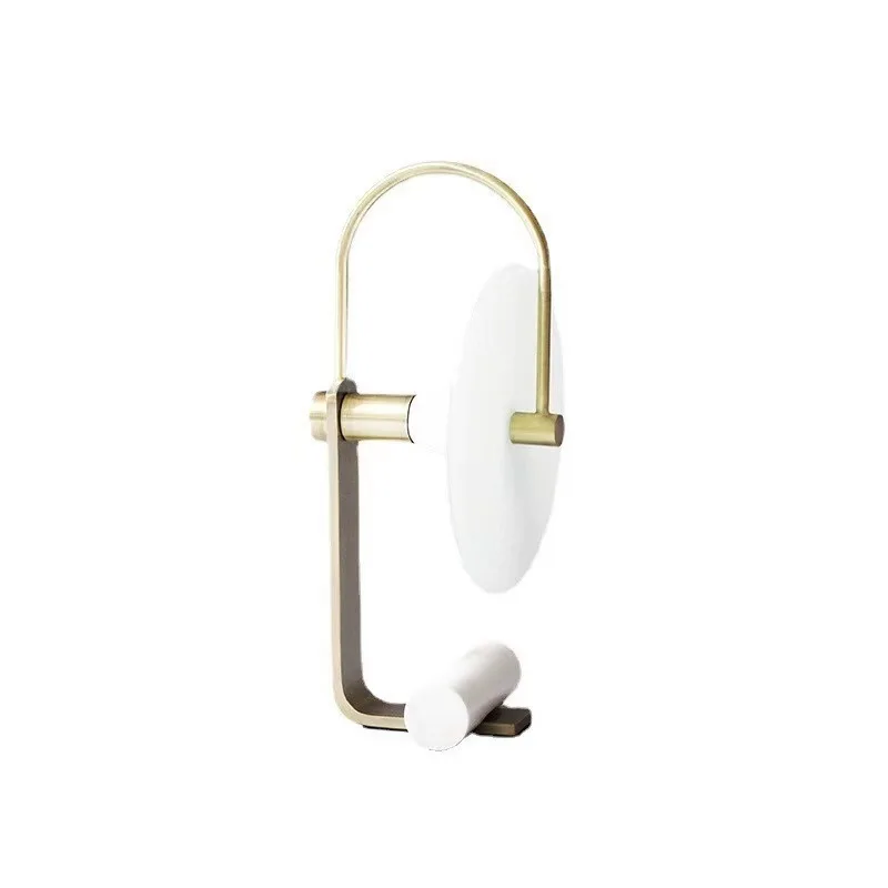 postmodern marble table lamp designer model room simple living room art study decoration bedroom bedside lamp