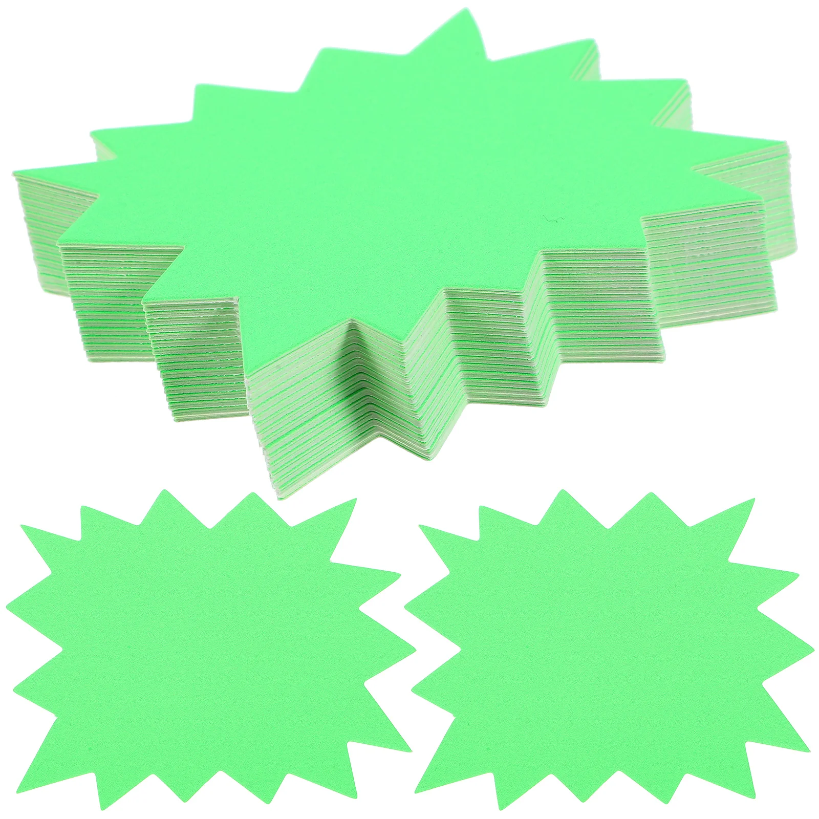 

250 pcs Stickers Blank Labels Retail Store Explosion Price Tags Sticker Fluorescent Price Labels Display Promotion
