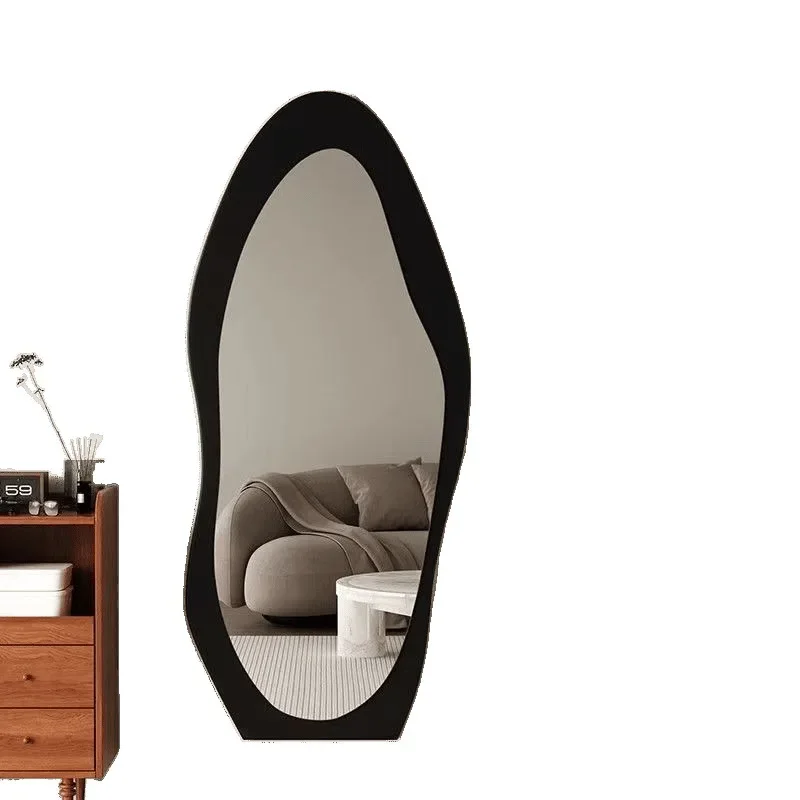 

mirror Home floor-to-ceiling Internet celebrity special-shaped Wall-mounted high-end
