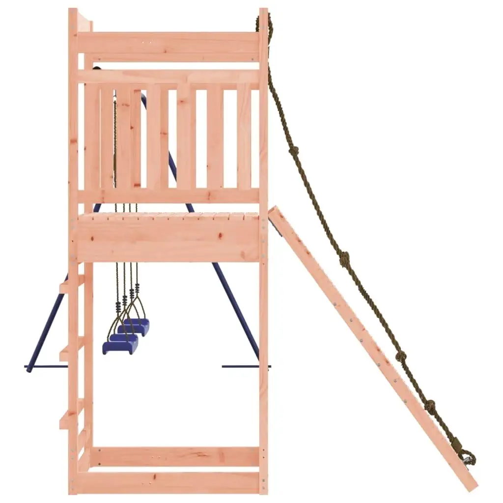 Solid Wood Douglas Outdoor Playset for Kids - Durable & Fun Backyard Playground Equipment