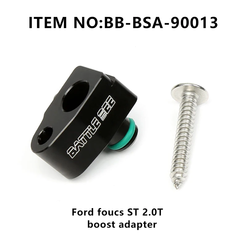 

Battle Bee Aluminum Alloy Turbo Boost Tap Vacuum Adapter For Ford Focus ECOBOOST 2.0T Engine Boost Sensor Gauge BB-BSA-90013