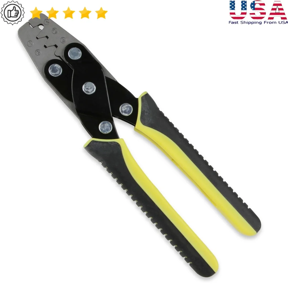 

Superseal Crimp Pliers 1.5 Terminals and Seals AWG 22-16 Gauge Thermal Plastic Handles Easy to Use Wiring Tool