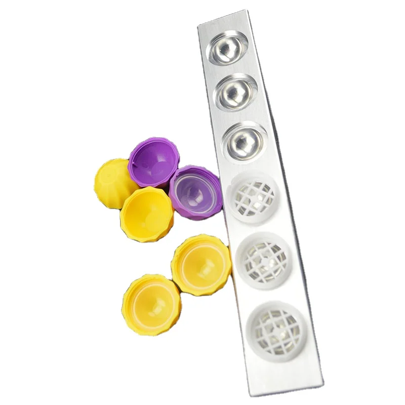 

Egg Shape Mold Aluminium Oval Lip Balm Pour Tray Moulds Manufacturer Lip Balm Filling Tray