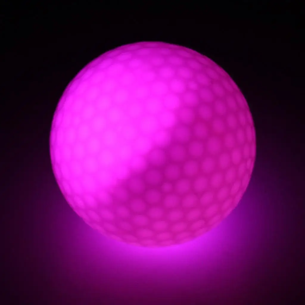 Luminous Golf Balls LED Illuminated Night Golf Balls Training Practice Balls