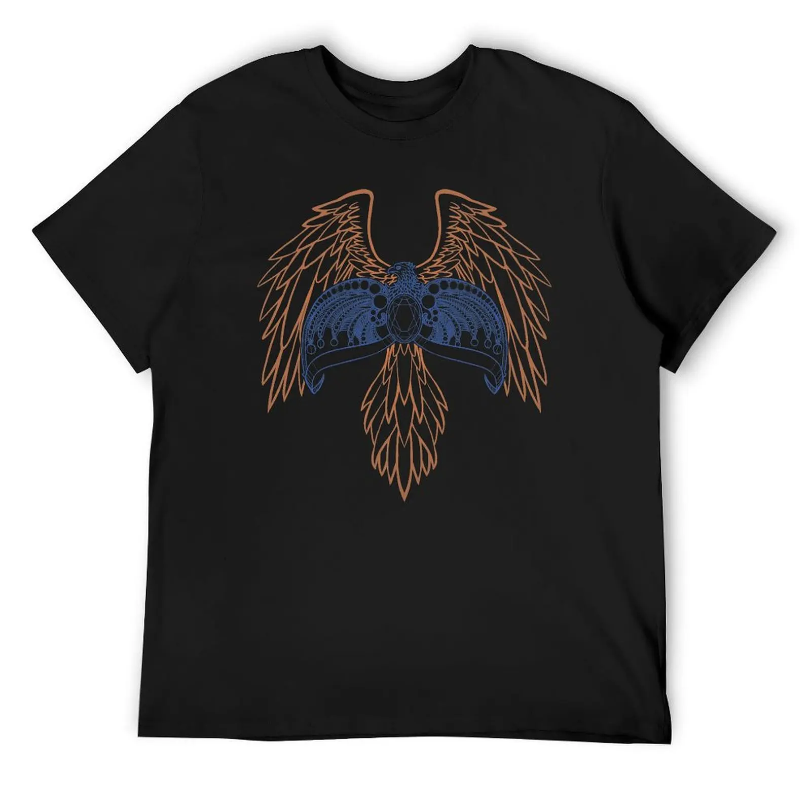 Diadem of Ravens (Bronze and Blue) T-Shirt designer shirts vintage anime shirt blacks plain t shirts men