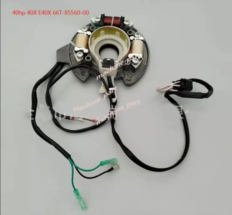 Magneto Generator Engine Stator for Yamaha Outboard 40HP 40X E40X 66T-85560-00