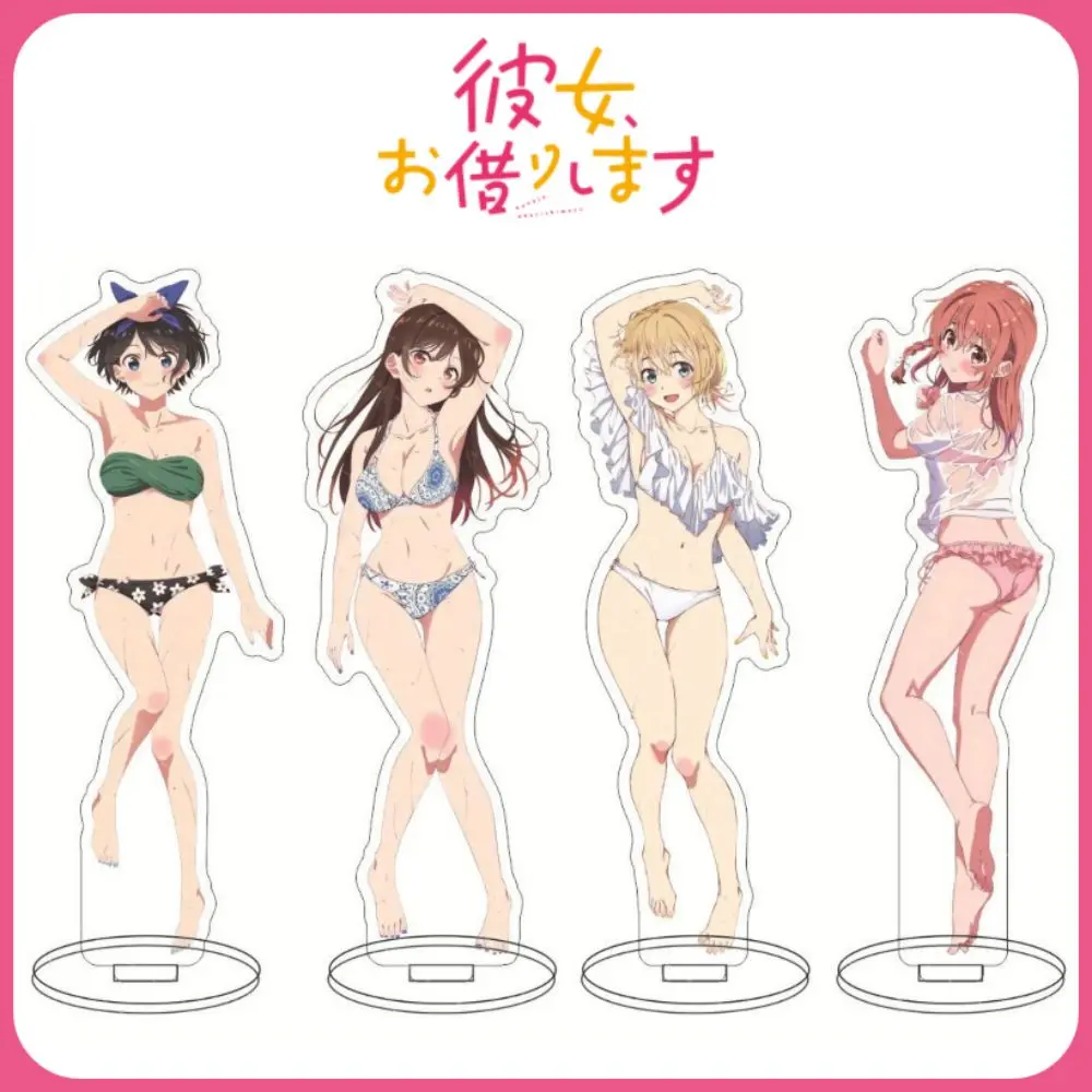 15CM Anime Rent A Girlfriend Acrylic Stand Model Cosplay Characters Ornament Accessories Goods Collection Gifts