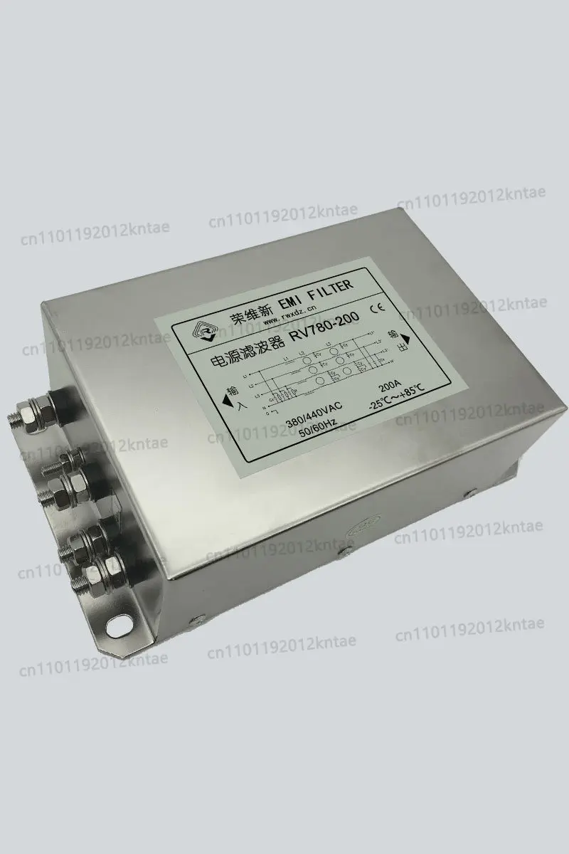 Rv780 three-phase four-wire three-level inverter common mode machine tool anti-interference power purifier 380v filter 440v