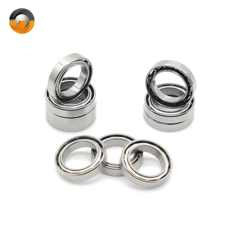 10Pcs SMR128 L-1280 678 open 8x12x2.5mm Stainless Steel ball bearing Miniature bearing High quality SMR128K SMR128