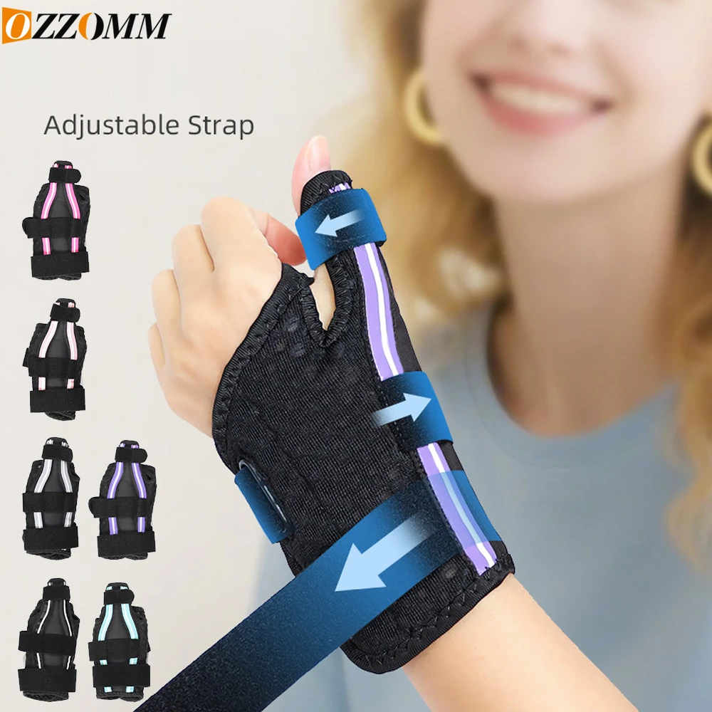 1PCS Thumb & Wrist Support Brace for Carpal Tunnel, Tendonitis & Trigger Finger | Thumb Spica Splint for Arthritis & Pain Relief