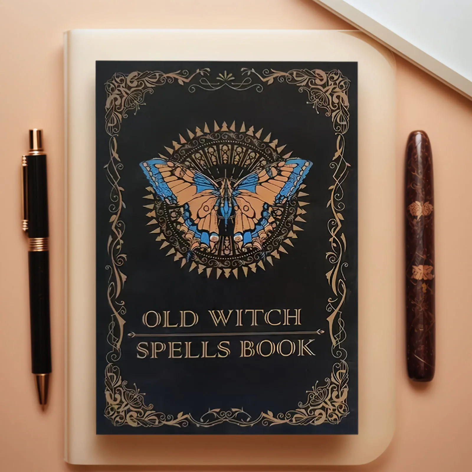 Witchcraft Spell Book Multi-Purpose Mystery Spells Journal Real Spells Notebook Rituals Mystical Witch Supplies