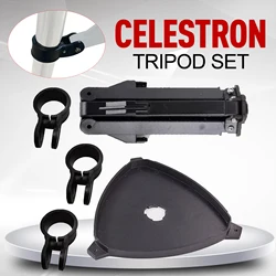 Accessory Tray For Celestron GT, SLT ,CG-2, CG-3 Meade EQ-1 High definition Telescope Tripods Clamping Rings with Screws