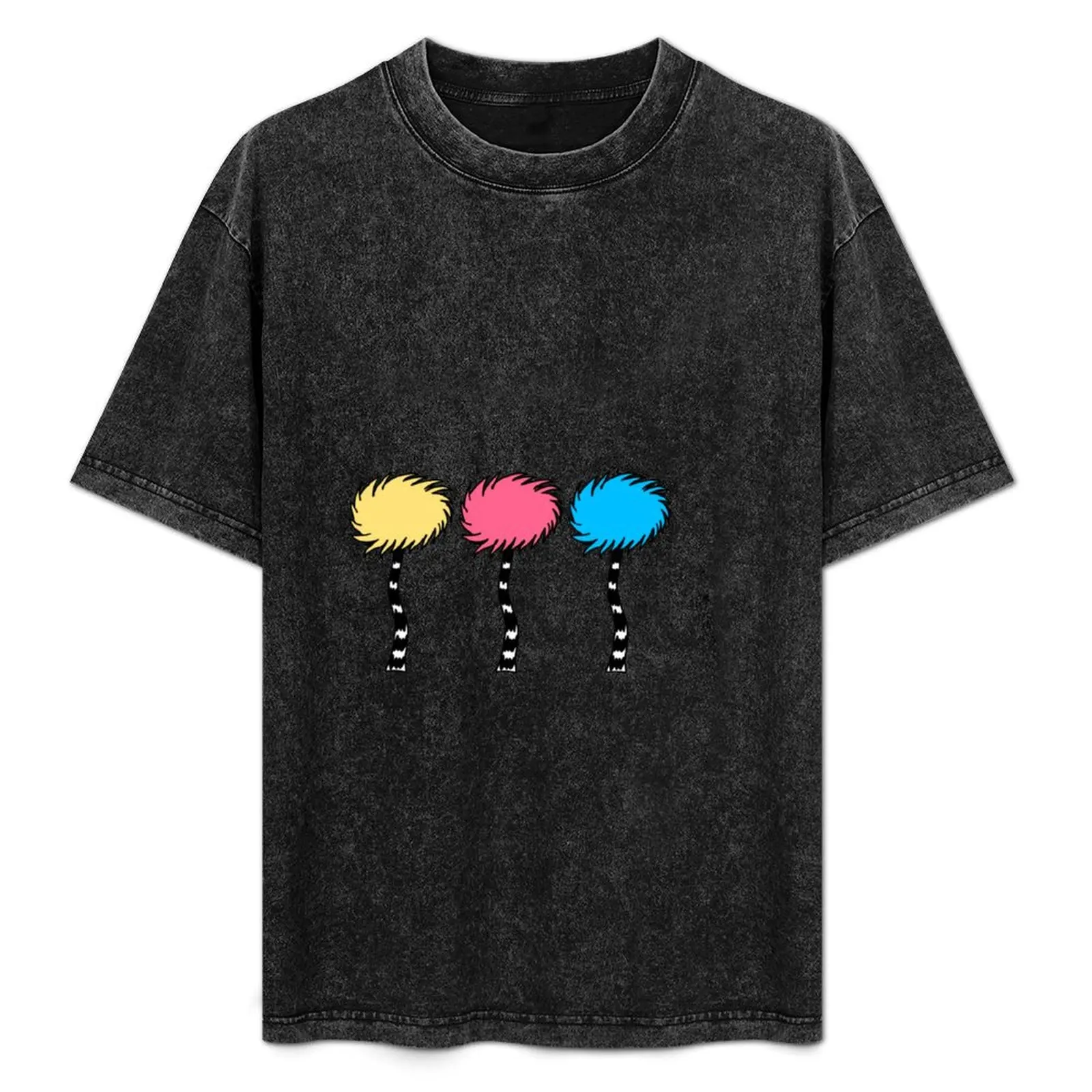 

Three Colorful Truffula Trees T-Shirt Outdoor Sports Lightweight Tee