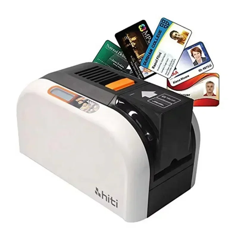 In stock  HiTI CS220E Single Sided Card Printer  High Speed PVC ID Badge Printing with 300dpi Resolution