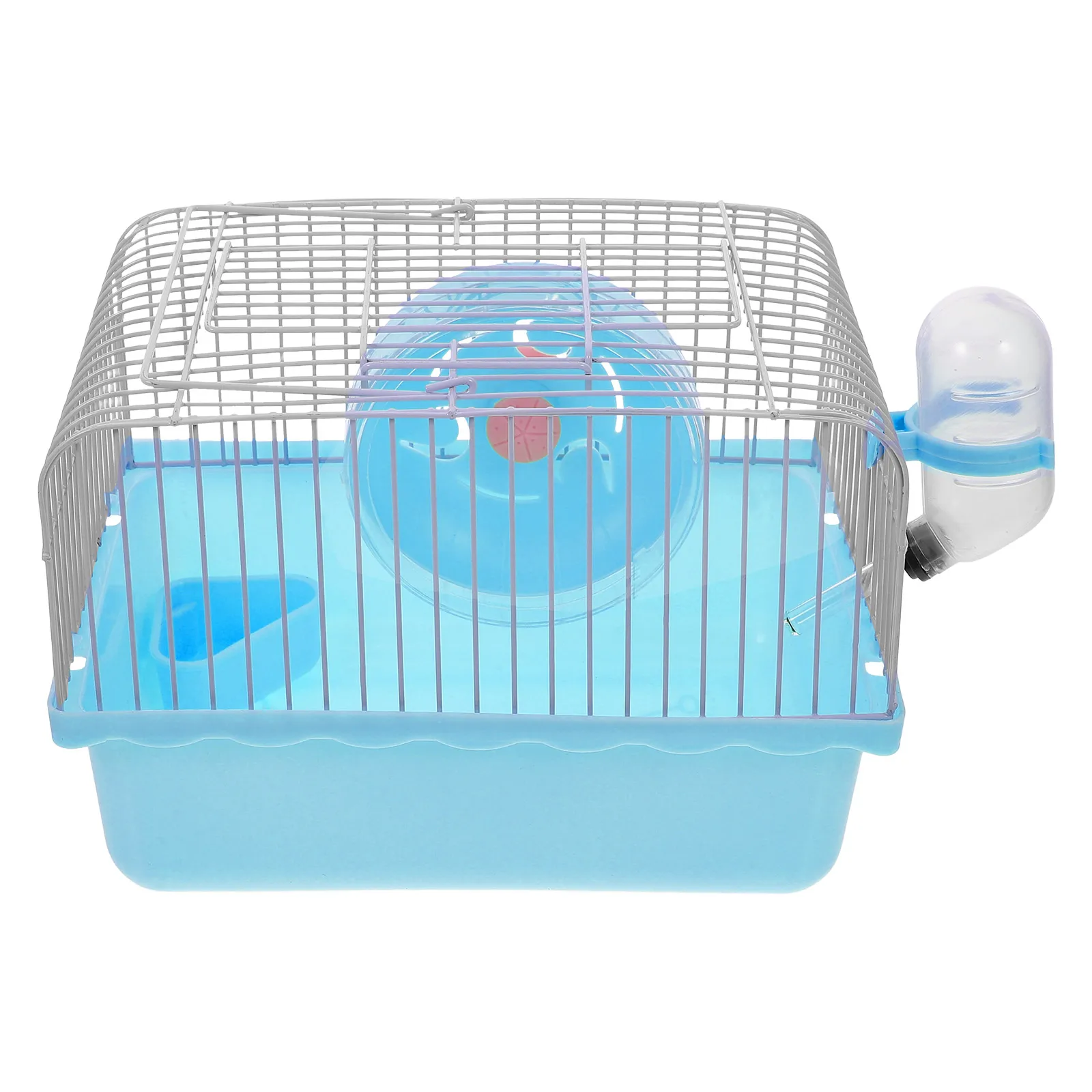 

Portable Hamster Travel Carrier Cage for Small Animals Large Spacious ABS Pet Carrier for Hamsters Chinchillas Travel Outing